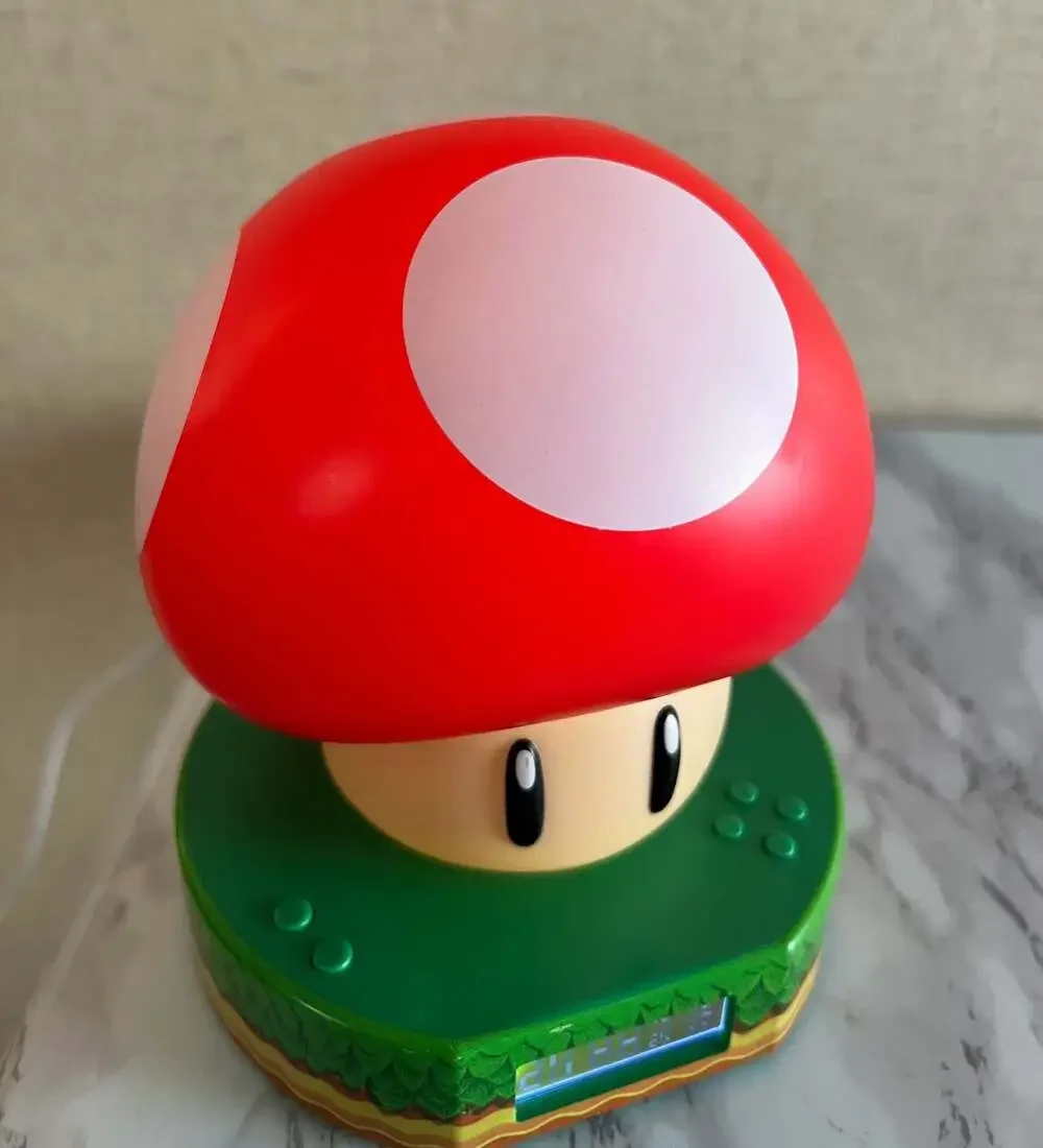 Paladone Nintendo Super Mario Mushroom Alarm Clock